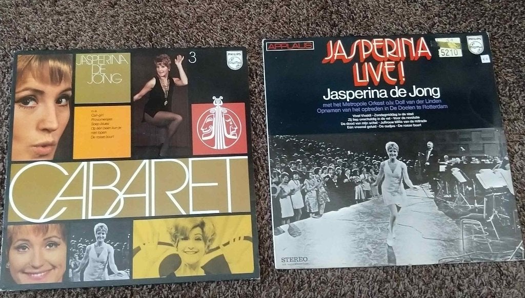 Jasperina de Jong LP 's DVD, Ophalen of Verzenden, Zo goed als nieuw, Overige formaten, Cabaret of Kleinkunst