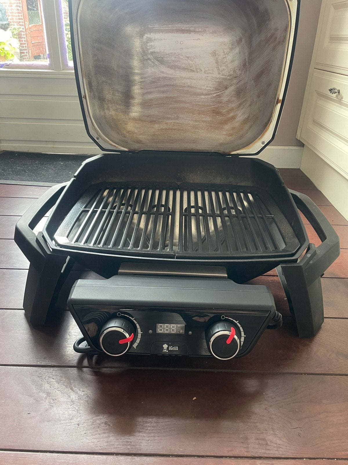 Weber Pulse 2000 elektrische barbecue, Tuin en Terras, Ophalen, Zo goed als nieuw, Weber
