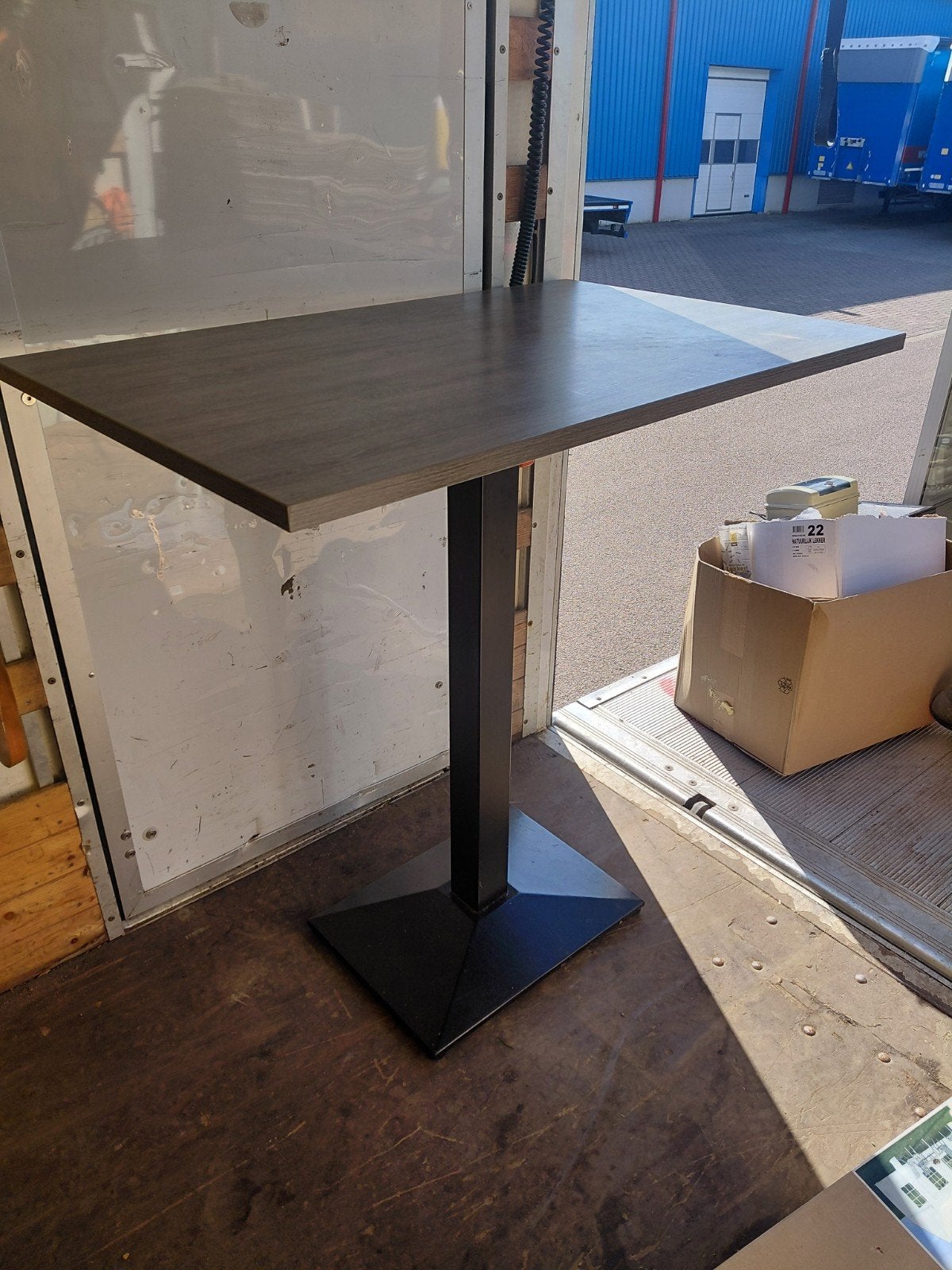 bar/statafel  140x70 cm 113hoog, Ophalen, Zo goed als nieuw