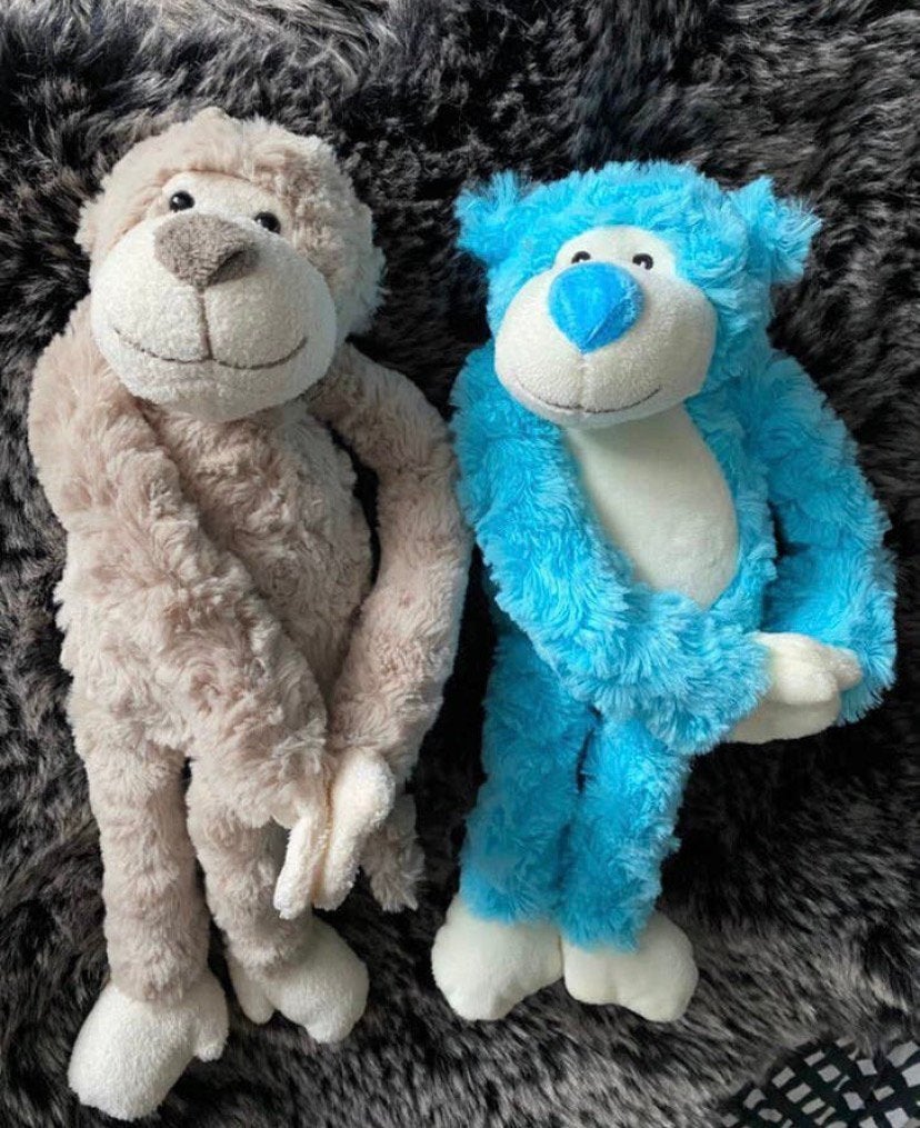 Slinger Apen knuffels / 35 en 30 cm, Verzenden, Zo goed als nieuw, Aap