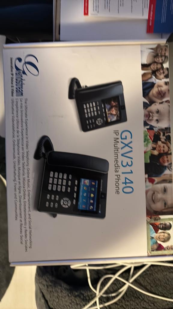 Grandstream GXV3140 IP Multimedia Telefoon, Ophalen of Verzenden, Nieuw, 1 handset