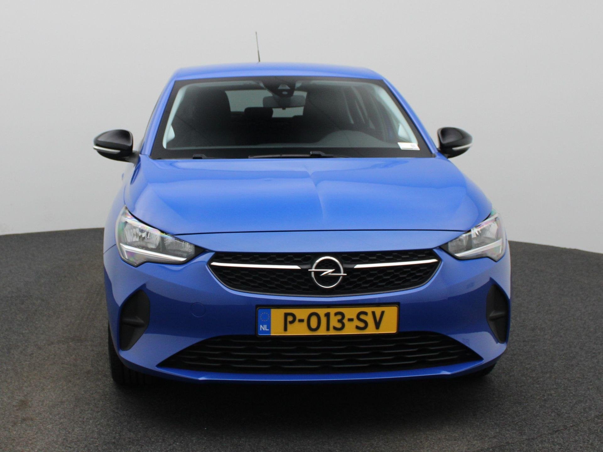 Opel Corsa 1.2 Edition, Auto's, Voorwielaandrijving, Stof, 1199 cc, Blauw