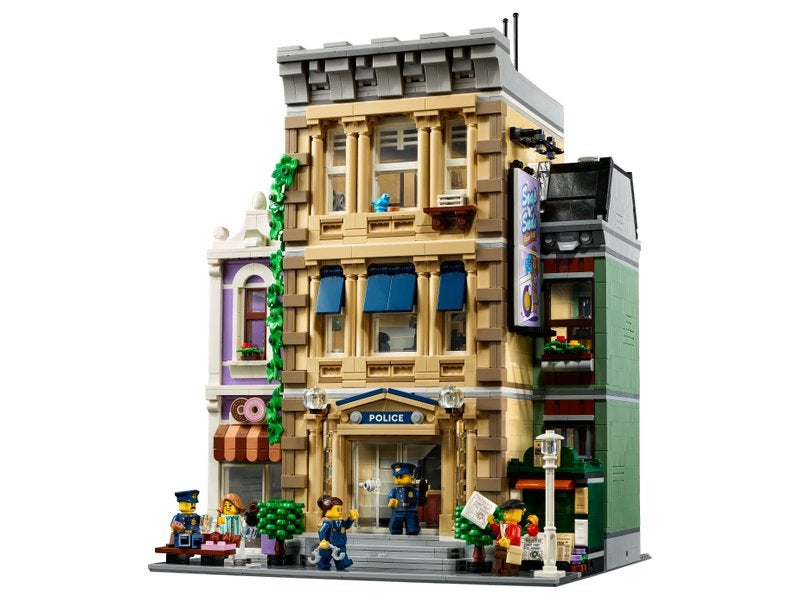LEGO 10278 icons Police Station / politiebureau, Kinderen en Baby's, Speelgoed | Duplo en Lego, Gebruikt, Lego, Ophalen of Verzenden