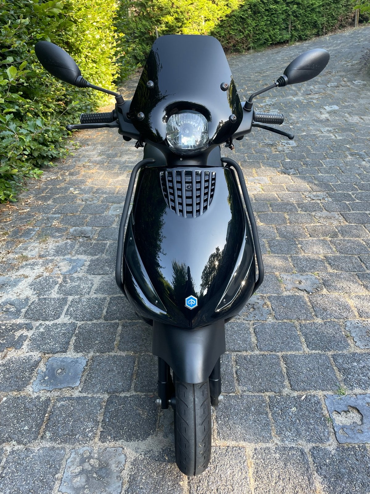 Piaggio Zip 2020 - Zwart, Fietsen en Brommers, Scooters | Piaggio, Zo goed als nieuw, Zip, Benzine, Ophalen