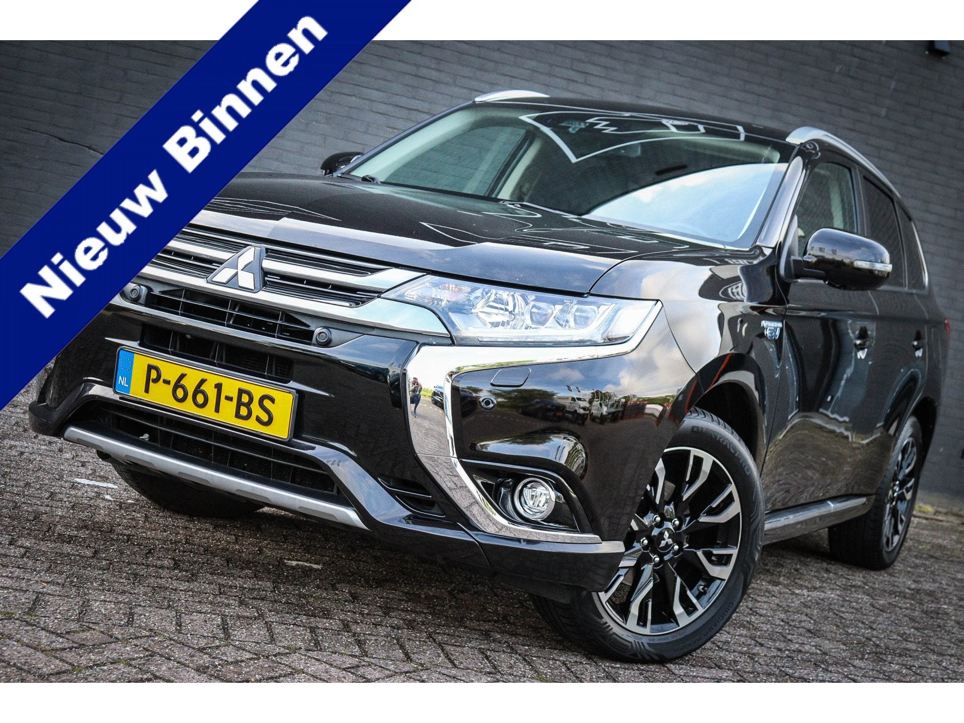 Mitsubishi Outlander 2.0 PHEV Prestige+ Trekhaak/Camera/Lede, Auto's, Automaat, 1998 cc, 135 pk, 4 cilinders