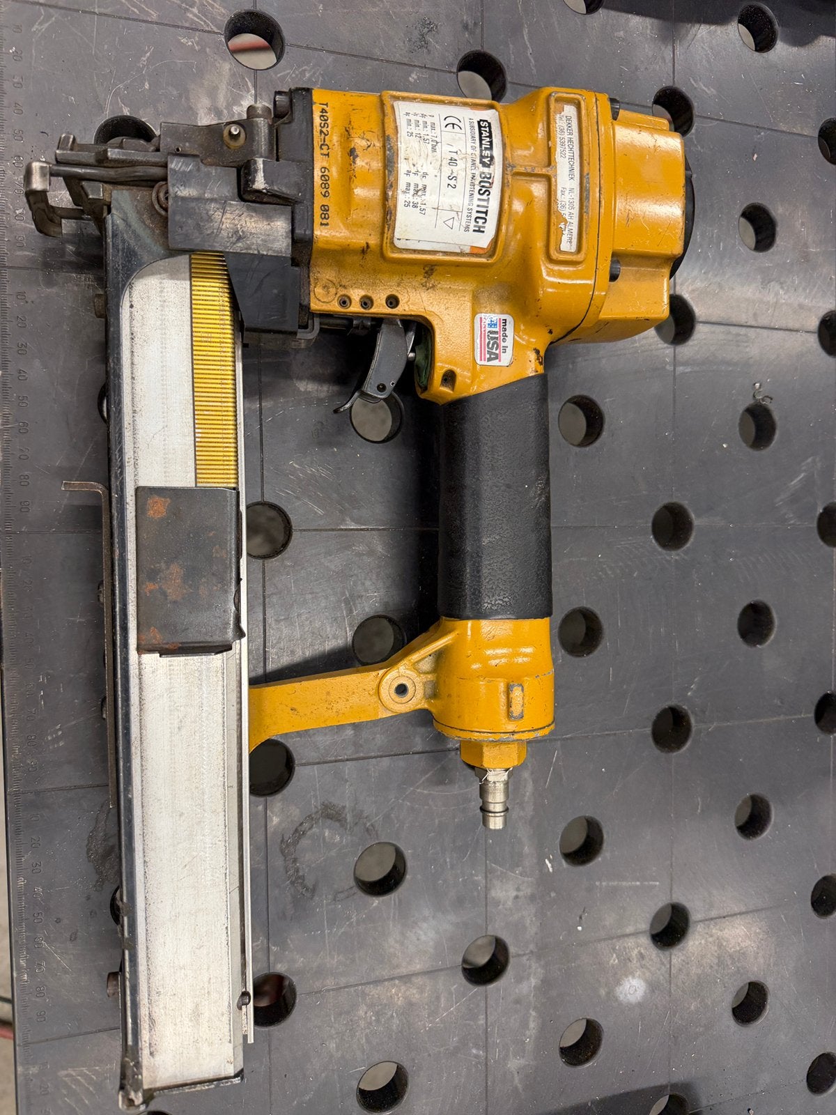 Stanley bostitch tacker/nietpistool, Ophalen of Verzenden, Gebruikt, Tacker/nietmachine