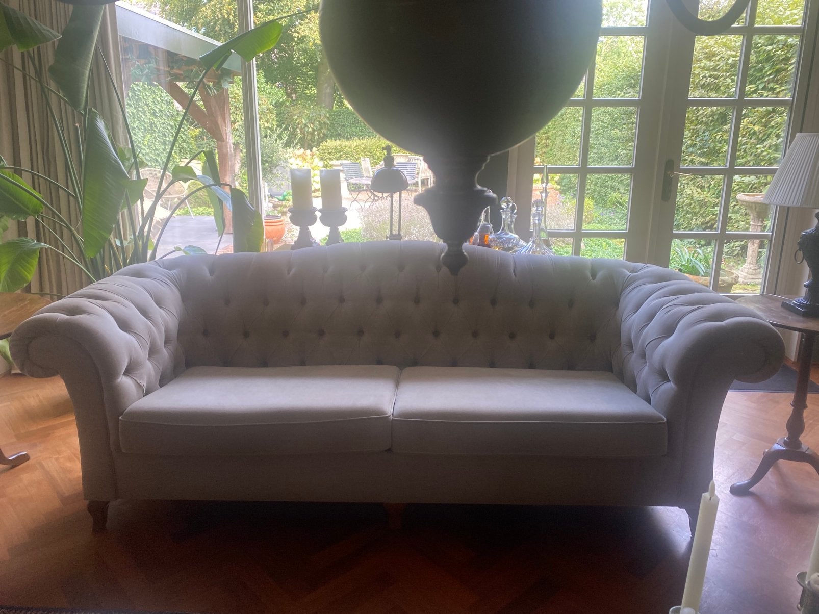 Chesterfield bank, Ophalen, Klassiek, Engels, Gebruikt, Driepersoons