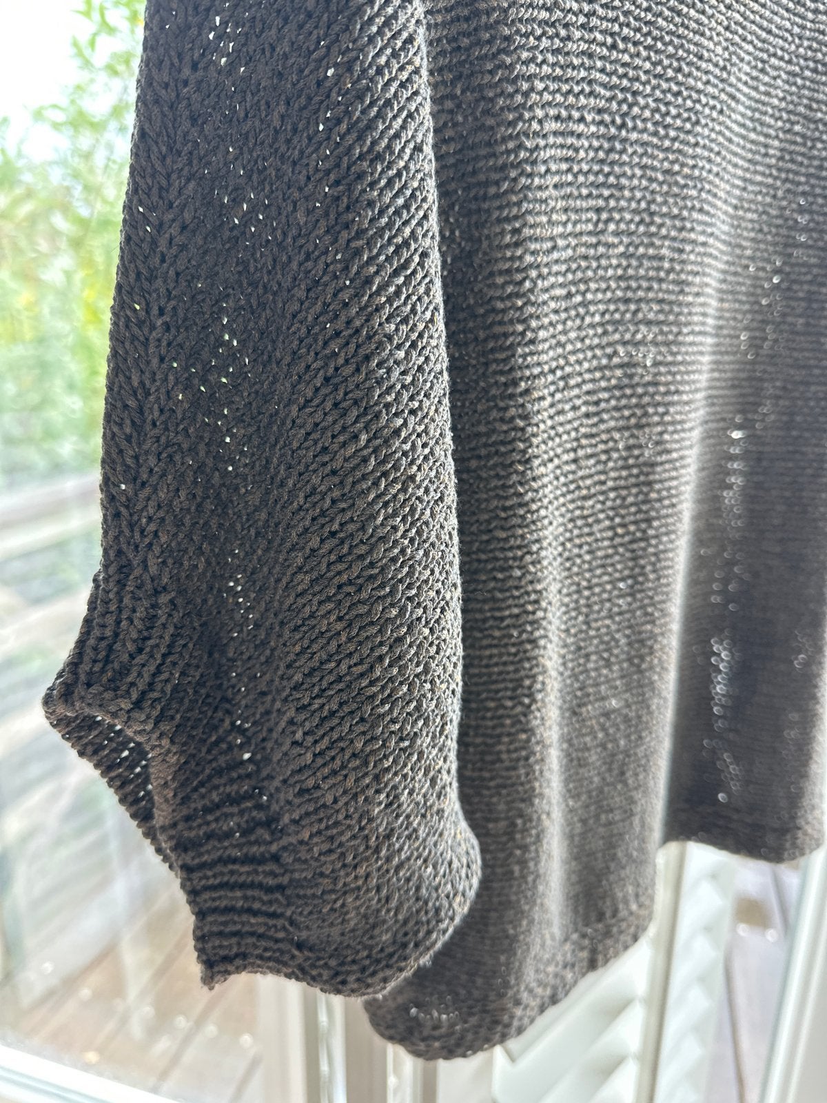 Aaiko voorjaar/zomer trui maat L kleur armygreen, Ophalen of Verzenden, Zo goed als nieuw, Maat 38/40 (M), Grijs