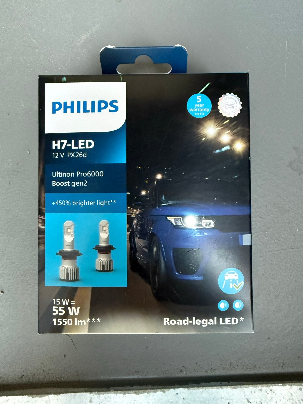 Philips Ultinon Pro6000 Boost H7-LED Autolampen, Lumileds, Info@philips.nl, Lumileds, Nieuw