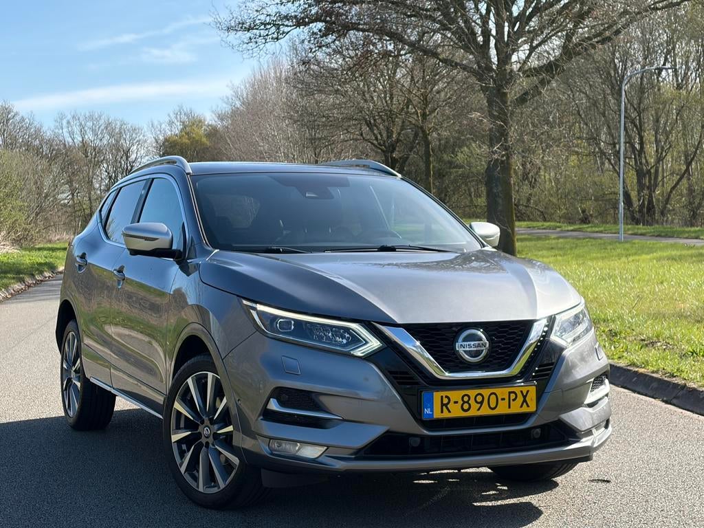 Nissan Qashqai 1.3 Dig-t 160pk AUT 2019 Tekna ACC 360° Pano, 4 cilinders, 1290 kg, Leder, Bedrijf