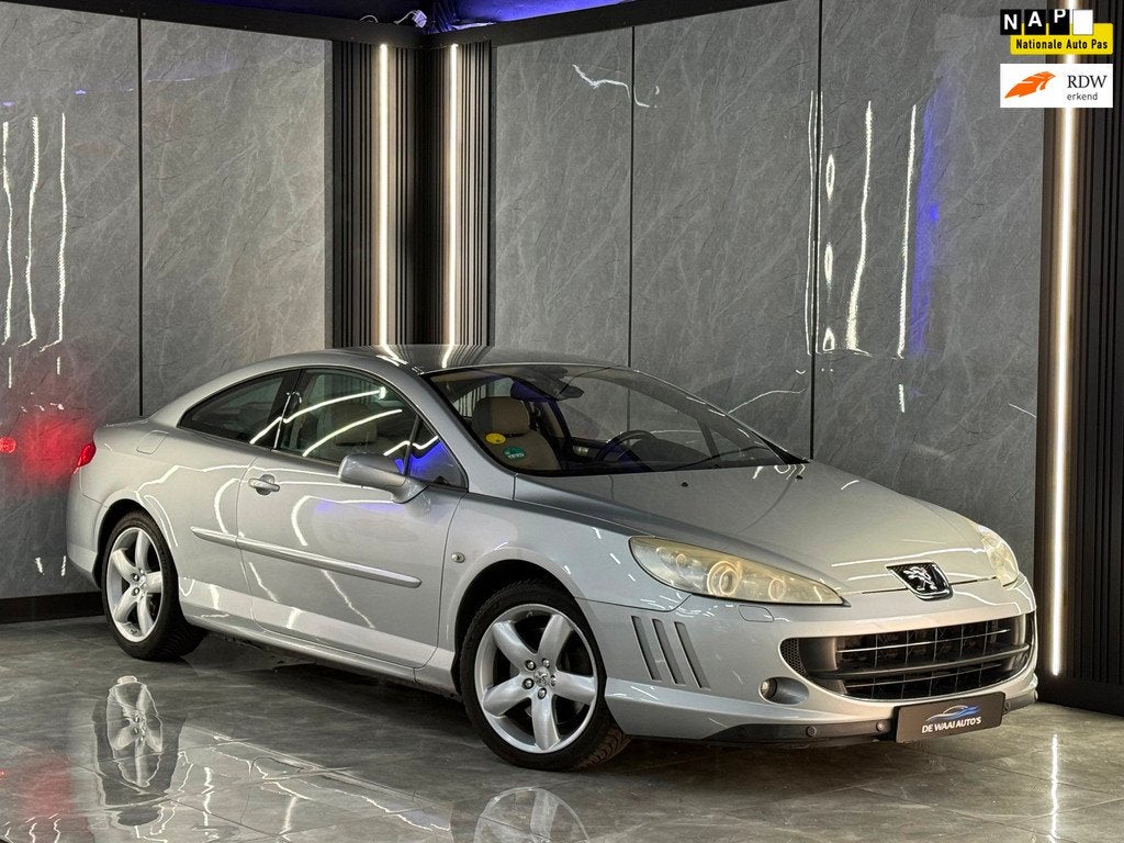 Peugeot 407 Coupé 3.0-24V Féline Automaat | JBL | Memory |, Gebruikt, 2946 cc, 4 stoelen, Automatische klimaatregeling