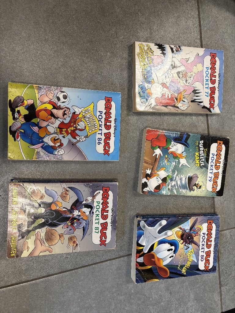 Pakket Donald Duck diverse (14st), Meerdere stripboeken, Ophalen of Verzenden, Zo goed als nieuw, Donald Duck