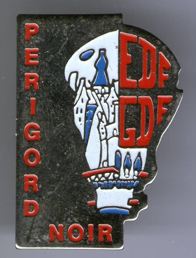 Perigord Noir EDF CDF zilverkl PIN ( BLAD8_836), Verzenden, Zo goed als nieuw, Merk, Speldje of Pin