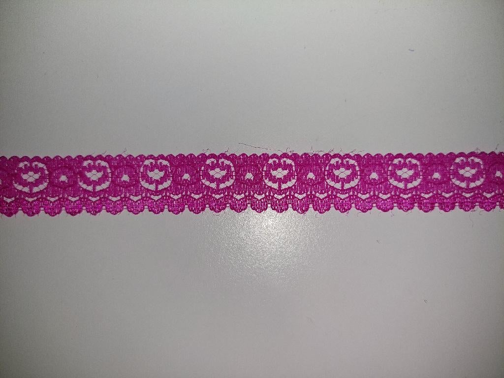 21 meter niet rekbaar kant kleur roze, ., Nieuw, Kant, Ophalen of Verzenden
