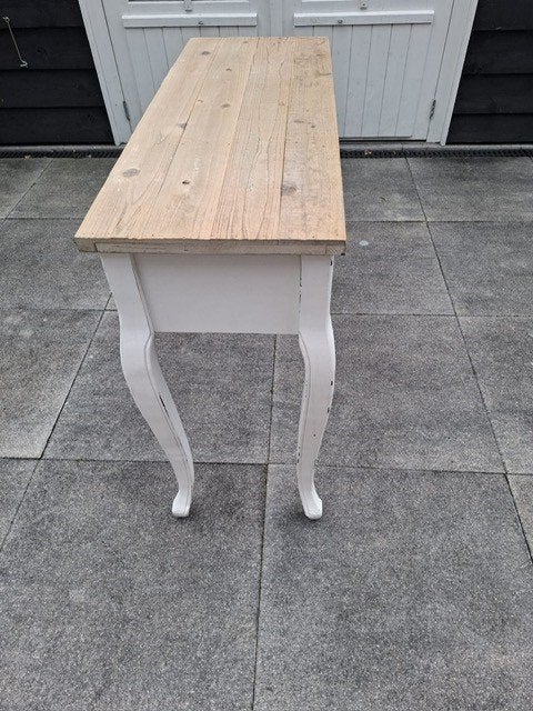 Wandtafeltje, Huis en Inrichting, Tafels | Sidetables, Ophalen, 50 tot 100 cm, Zo goed als nieuw, Grenenhout
