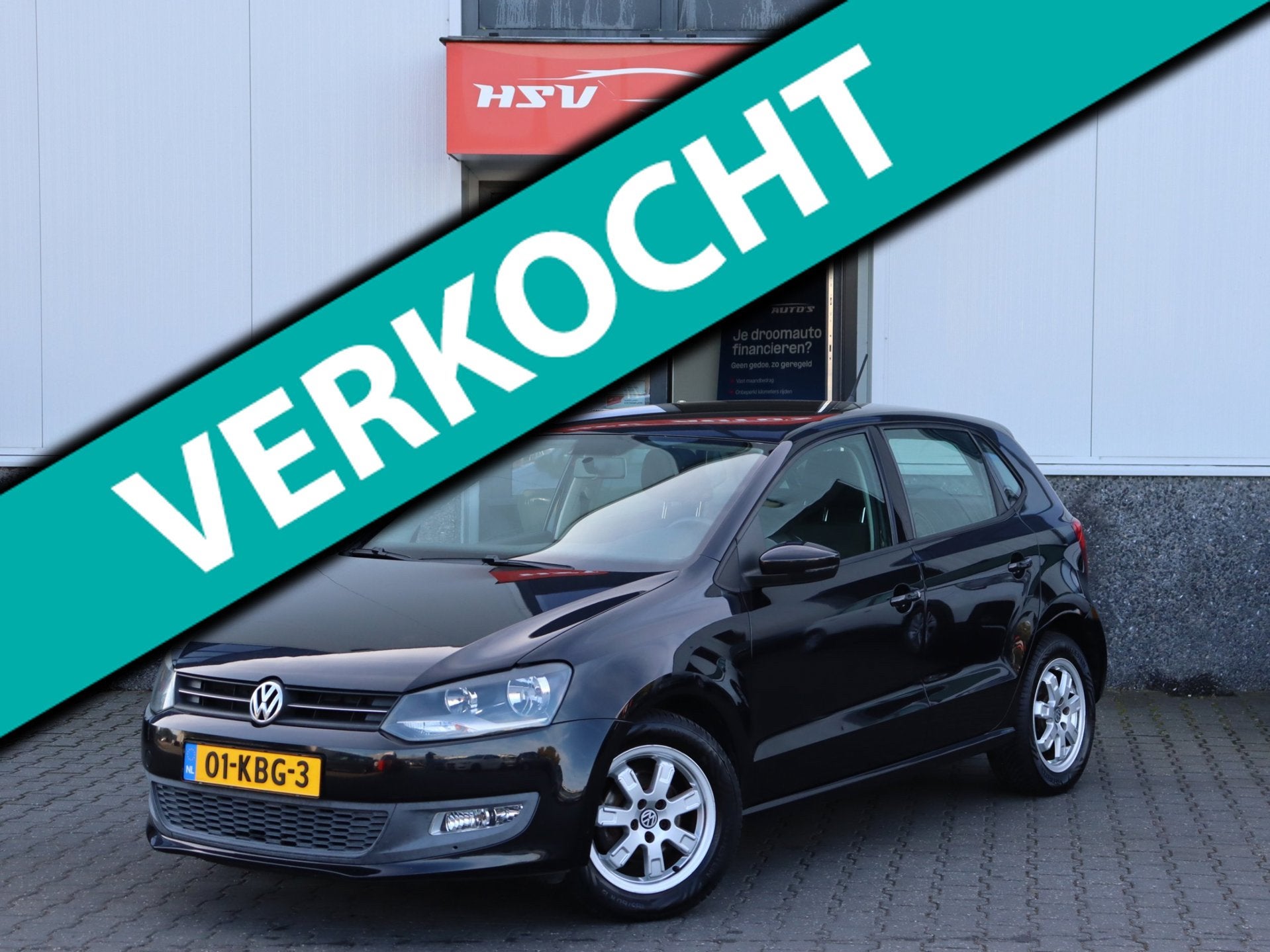 Volkswagen Polo 1.4-16V Comfortline airco LM 4-deurs, Auto's, Voorwielaandrijving, 86 pk, 4 cilinders, Zwart