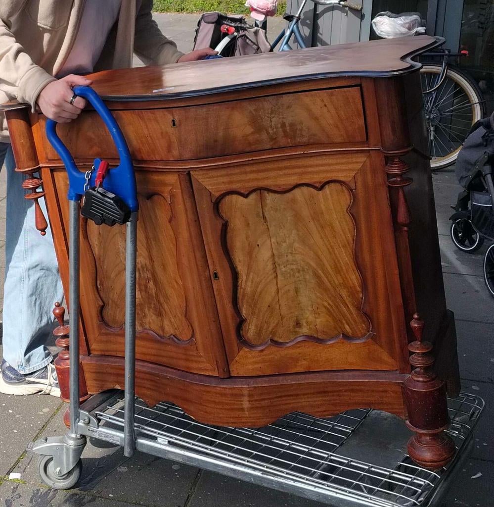 Antieke Houten Kast, Antiek en Kunst, Antiek | Meubels | Kasten, Ophalen