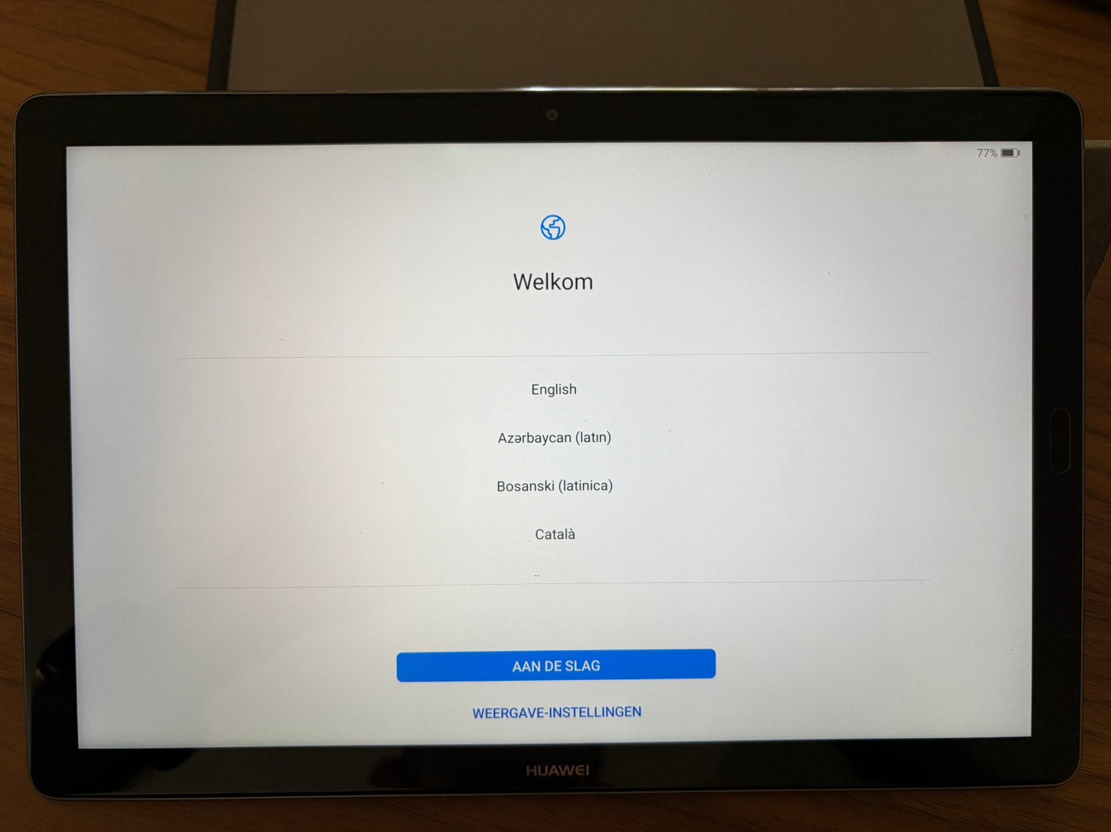 Huawei tablet, Gebruikt, 11 inch, Ophalen of Verzenden, 128 GB