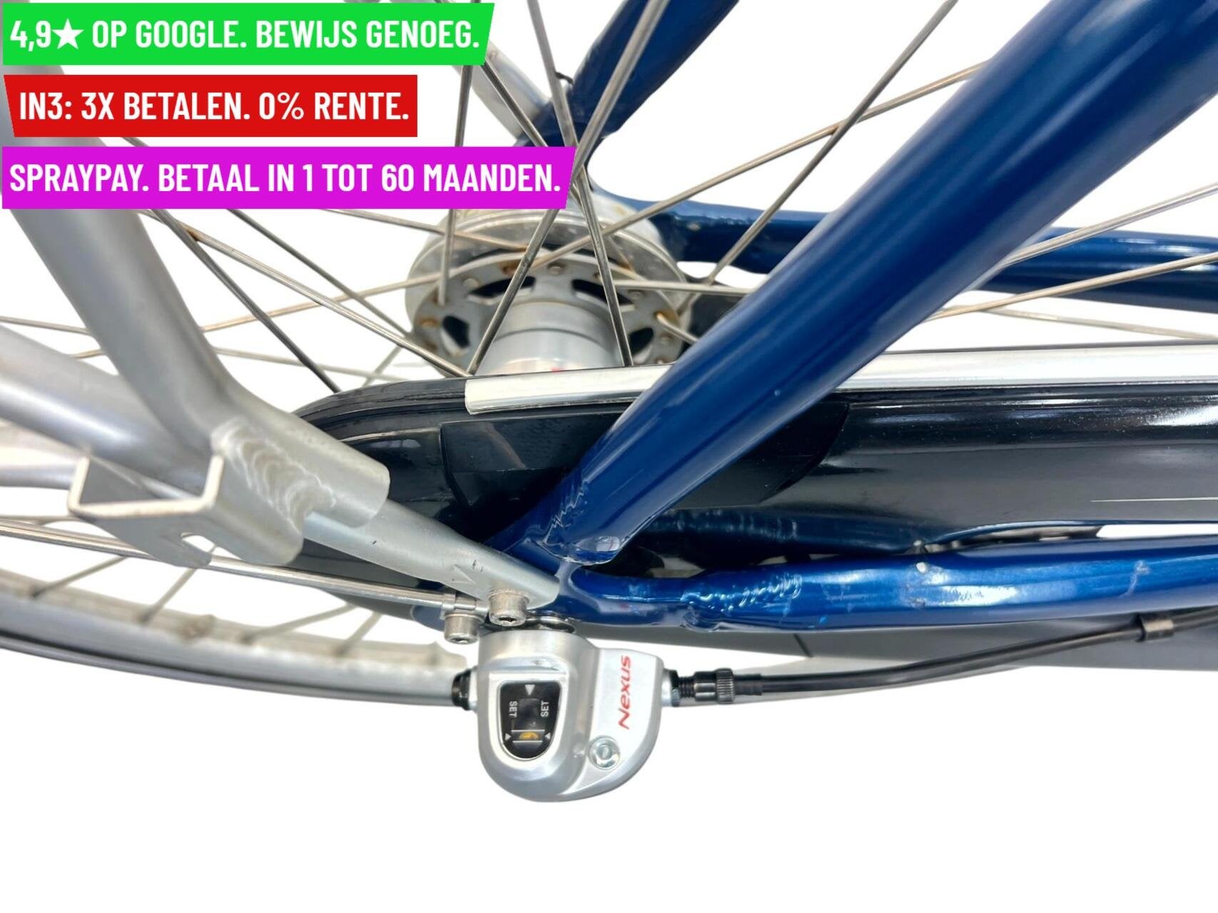 Herenfiets Montego Avantgarel 28"/54cm/3ver - Garantie, Fietsen en Brommers, Fietsen | Heren | Herenfietsen, 9713 Bv Groningen