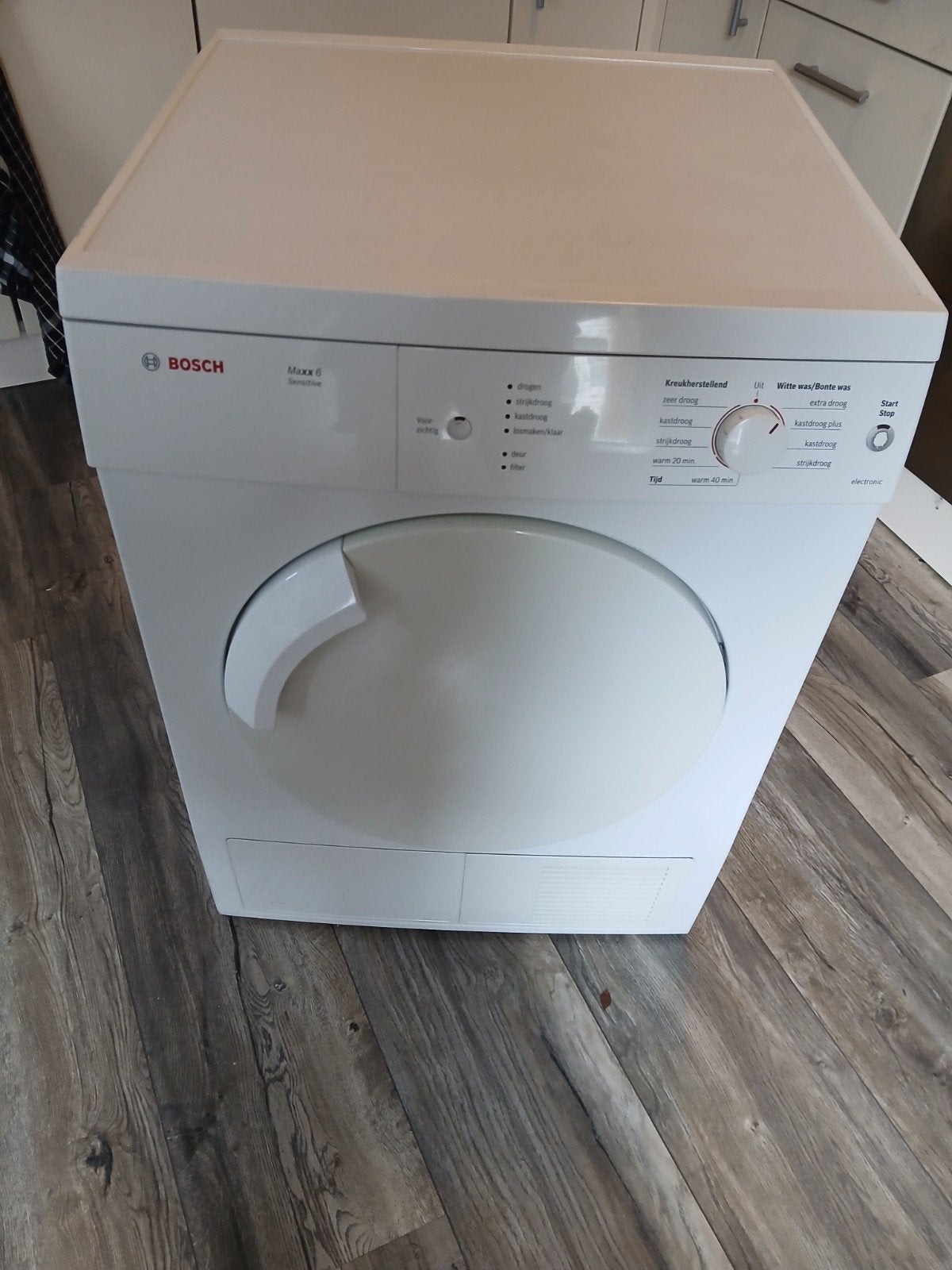 Bosch Maxx 6 Sensitive Luchtafvoer Wasdroger, Witgoed en Apparatuur, Wasdrogers, 6 tot 8 kg, Gebruikt, Luchtafvoer, Ophalen of Verzenden