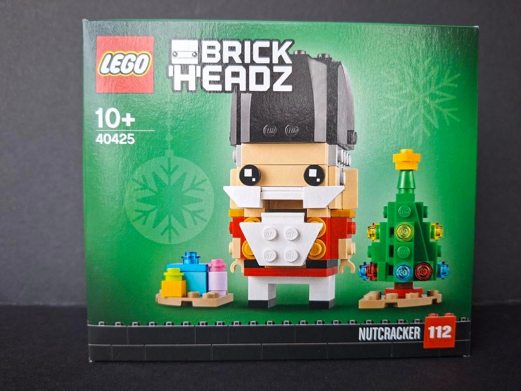 Lego Brickheadz 40425 Notenkraker Kerst Nutcracker minifig, Kinderen en Baby's, Speelgoed | Duplo en Lego, BrickHeadz, Lego, Nieuw