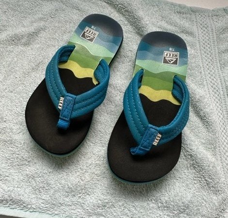 Reef slippers maat 23 / 24, Verzenden, Jongen of Meisje, Overige typen, Zo goed als nieuw
