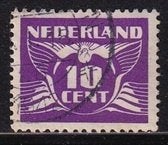 118 - Nederland nvph 382 gestempeld , vliegende duif, Postzegels en Munten, Verzenden, T/m 1940, Gestempeld
