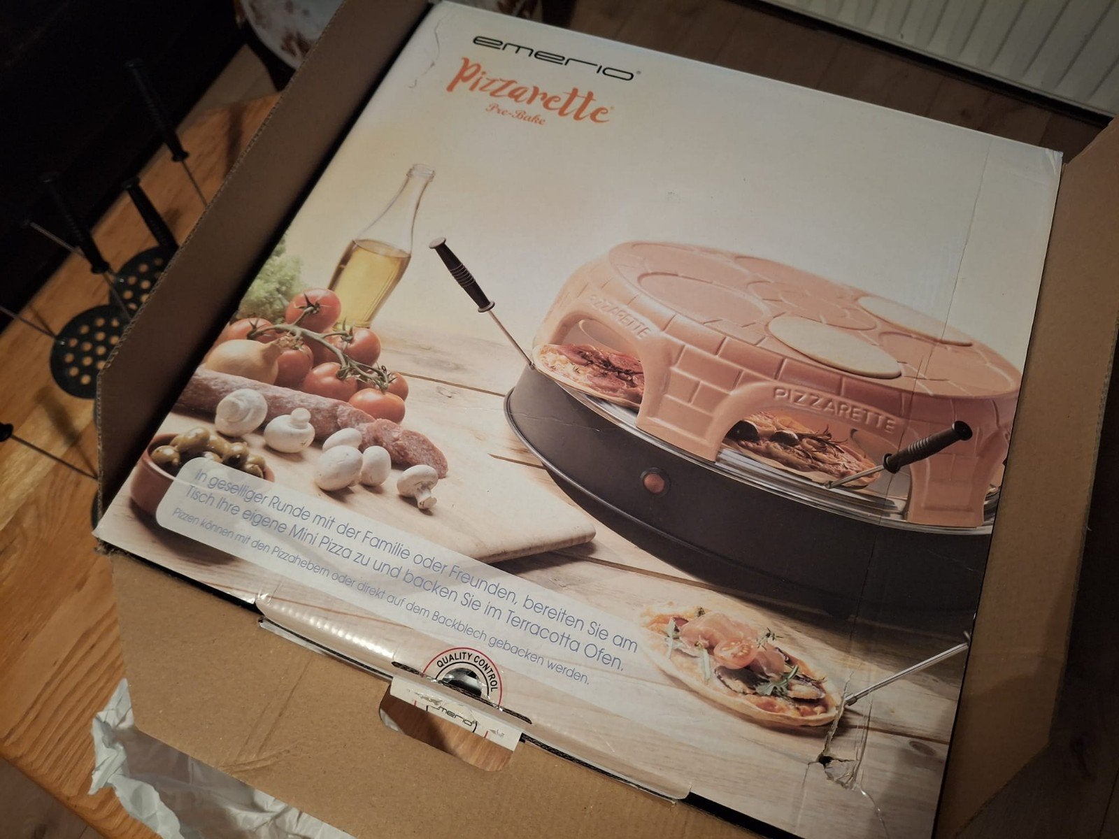 Pizzarette, Witgoed en Apparatuur, Gourmetstellen, Ophalen, Zo goed als nieuw, 4 t/m 7 personen