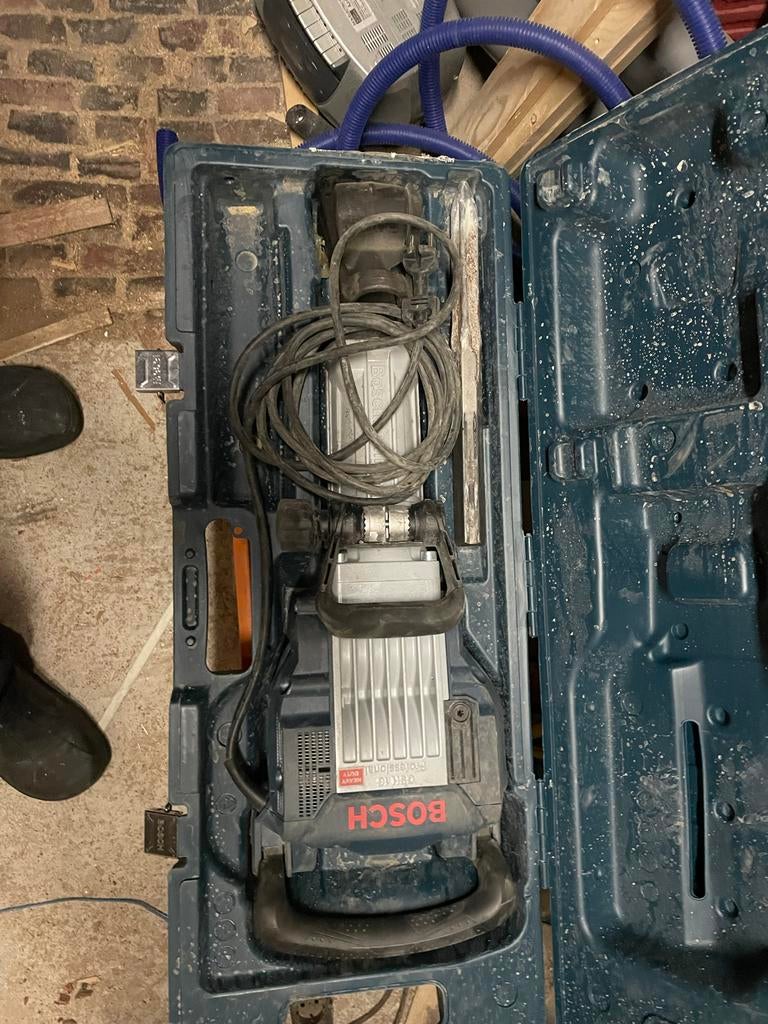 Bosch GSH 16-28 breekhamer 18 kg sloophamen in nieuwstaat, Ophalen, 600 watt of meer, Variabele snelheid, Overige typen
