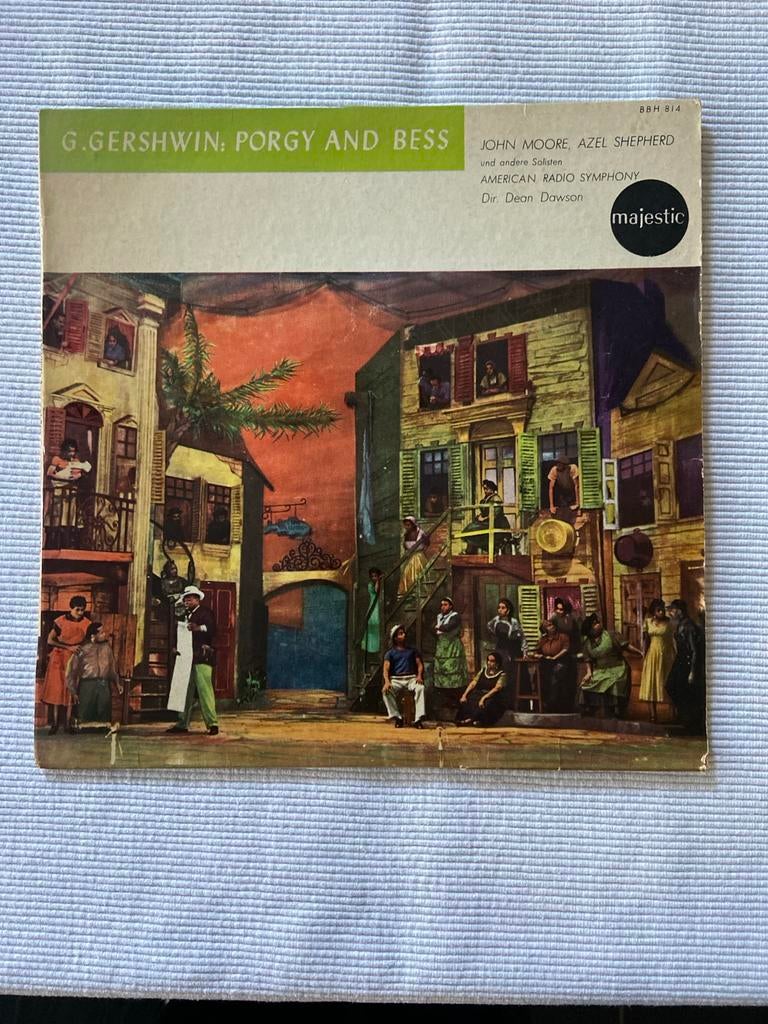 G. Gershwin: Porgy and Bess - Majestic LP, Ophalen of Verzenden, Modernisme tot heden, Gebruikt, Opera of Operette