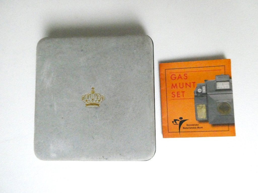 Gaspenning gas munten Utrecht zilver gulden Wilhelmina, Ophalen of Verzenden, Zilver, Nederland