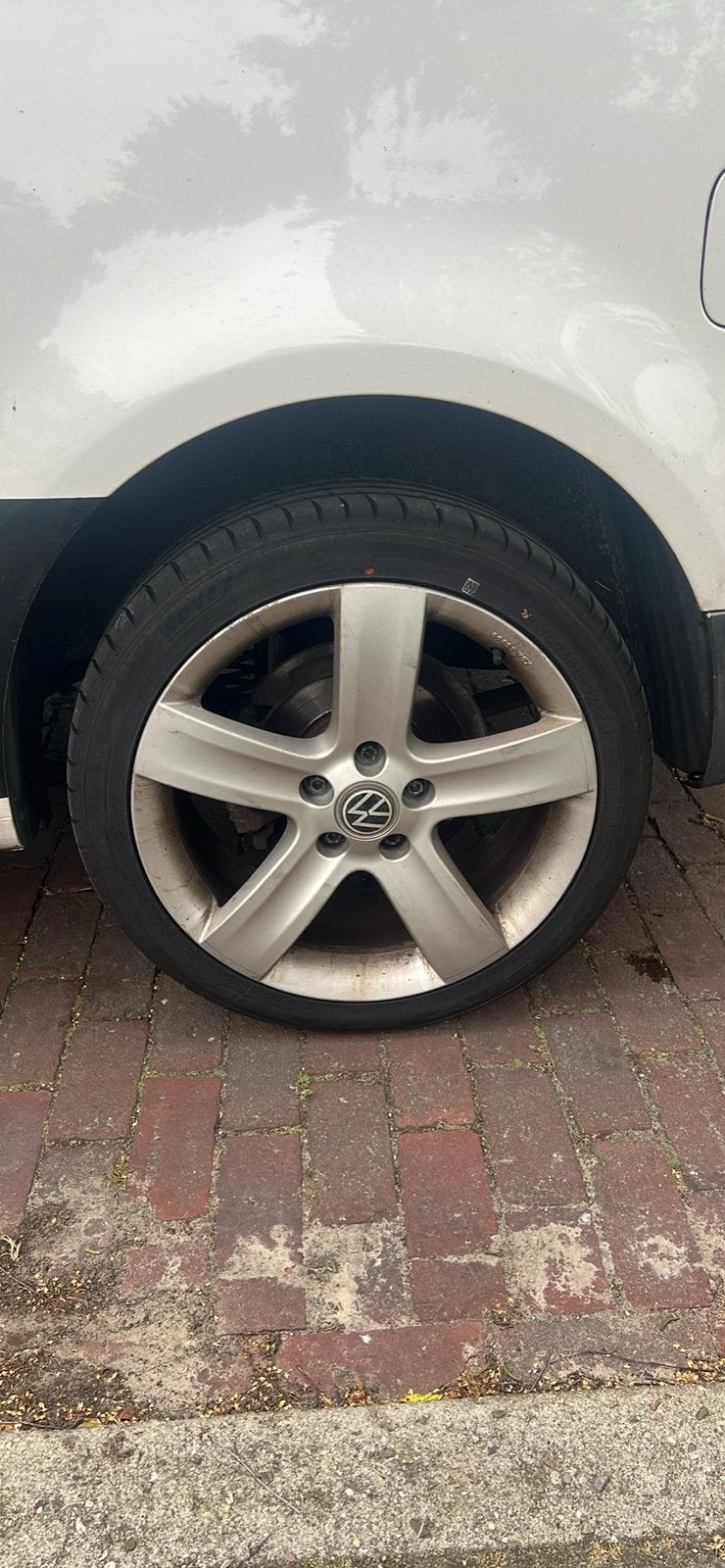 Volkswagen /audi velgen 18 inch, Auto-onderdelen, Ophalen, 18 inch, Velg(en), Zomerbanden