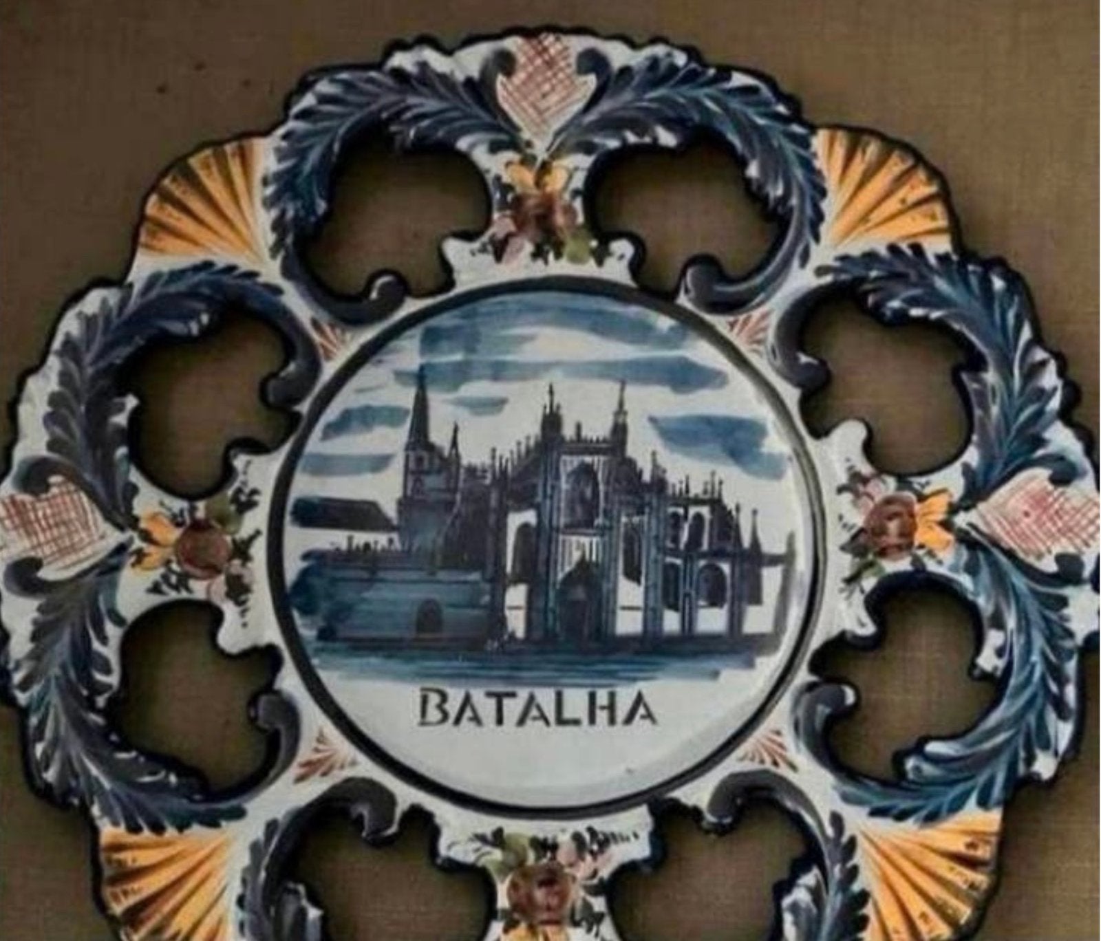 BATALHA WANDBORD VAN HET MOOIE KLOOSTER IN PORTUGAL!, Antiek en Kunst, Ophalen of Verzenden