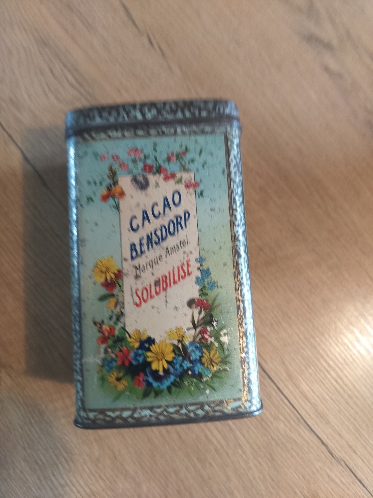 bensdorp cacao blik, Verzamelen, Blikken, Ophalen of Verzenden, Gebruikt, Overige