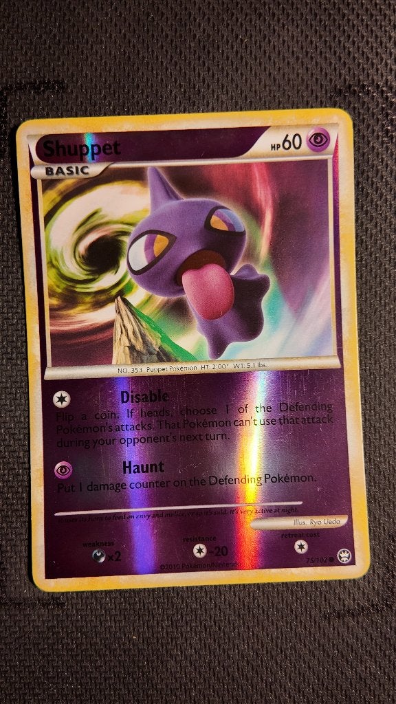 Shuppet 75 HS—Triumphant | Pokemon kaart, Ophalen, Zo goed als nieuw, Losse kaart, Foil