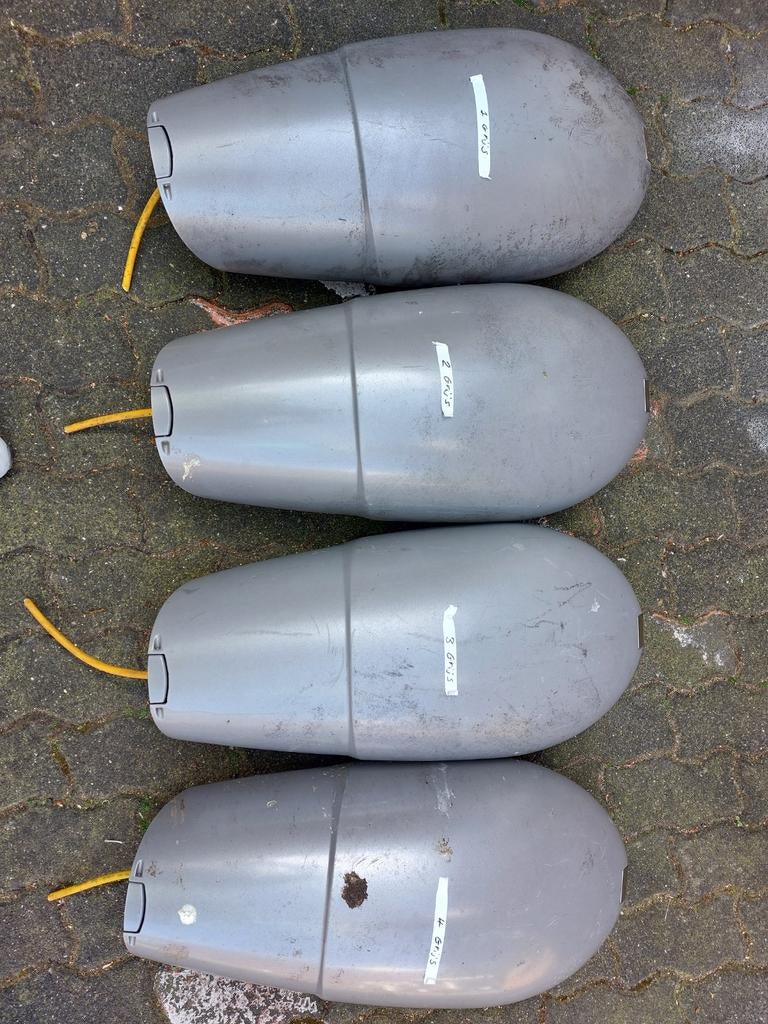 4x Straatverlichting / Buitenlampen - Gebruikt, Ophalen, Gebruikt, Modern industrieel