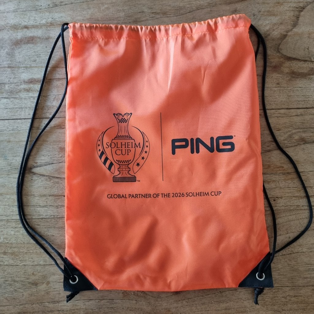 Solheim Cup 2026 Ping rugtas/rugzak/schoenenzak, NIEUWSTAAT, Verzenden, Nieuw, Tas, Ping