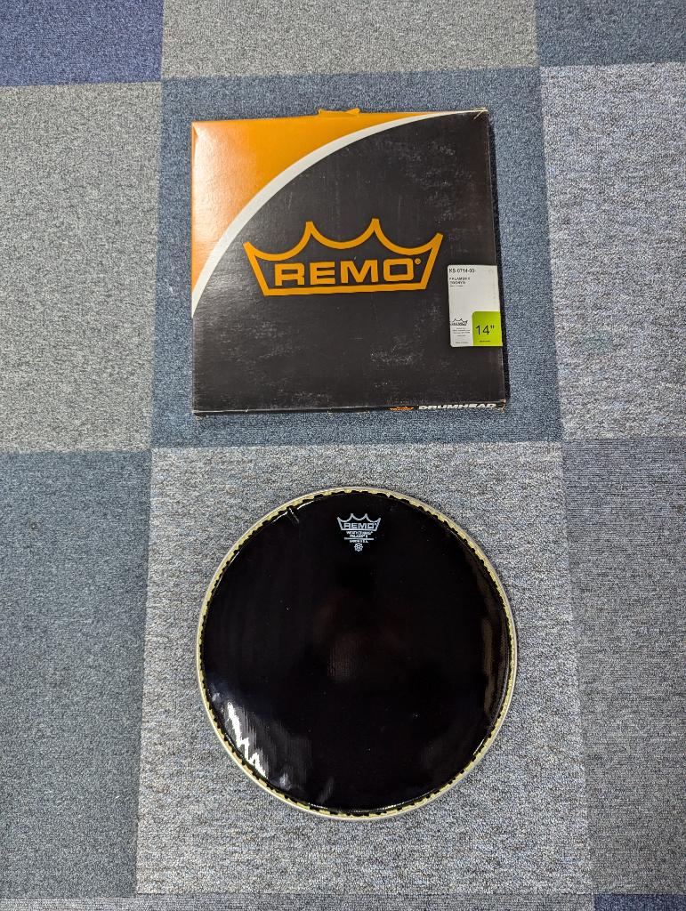 Remo Falams II Ebony 14" Marching Drumvel, Drums of Percussie, Ophalen of Verzenden, Info@remo.com, 28101 Industry Drive, Valencia, CA 91355, USA