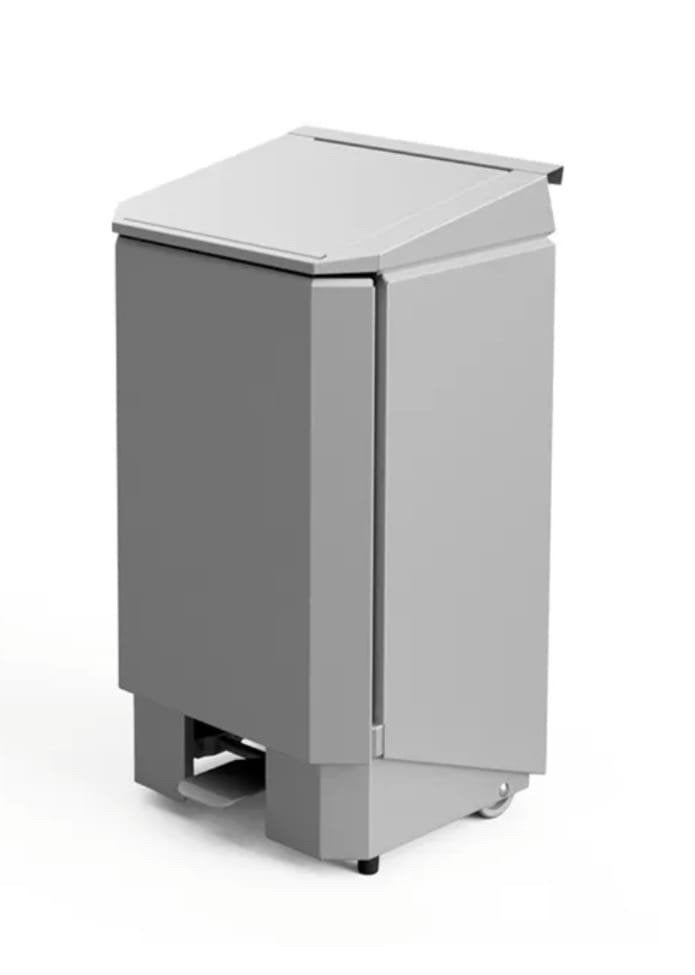Josto afvalzakhouder 120 L., 40 liter of meer, Ophalen, Zo goed als nieuw, Rvs