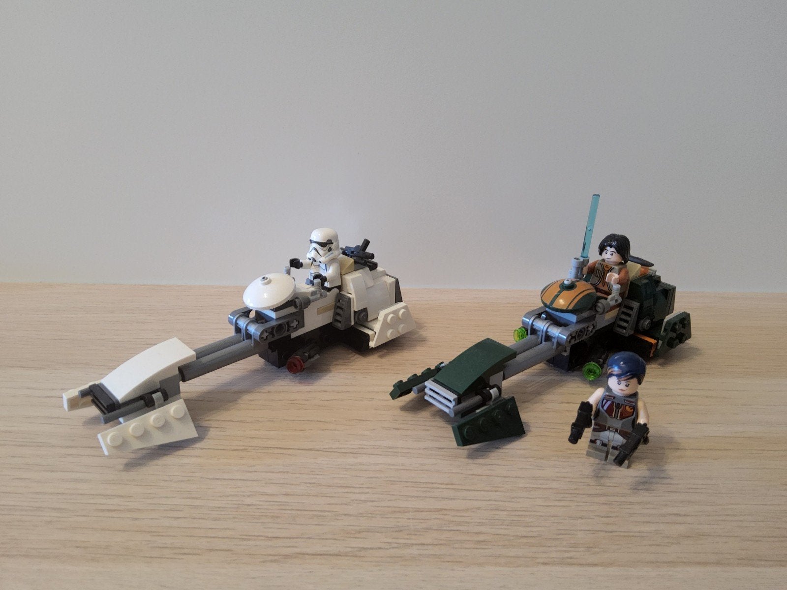 Lego 75090 star wars rebels ezra's speeder bike, Compleet, Star Wars, Lego, Ophalen of Verzenden