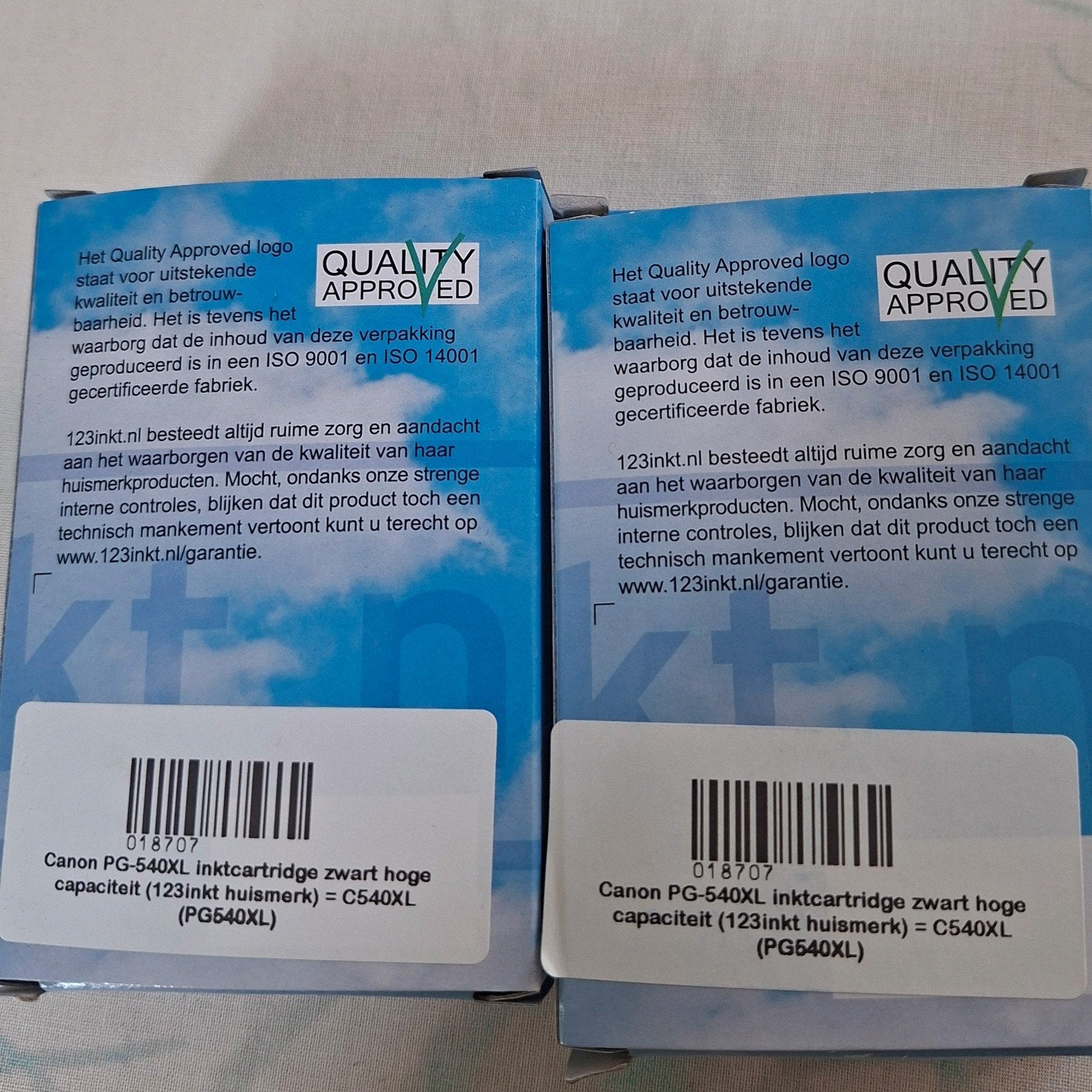 Canon PG-540XL inktcartridge zwart - Hoge capaciteit, Computers en Software, Printerbenodigdheden, Ophalen of Verzenden, Nieuw