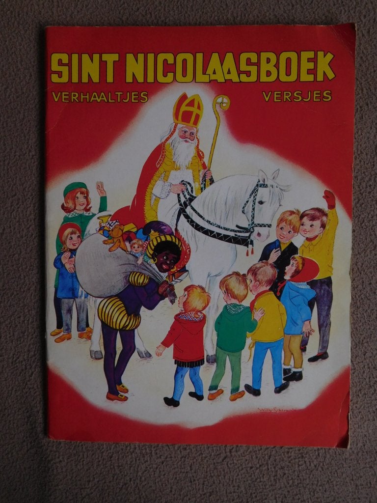 Sint Nicolaasboek verhaaltjes versjes - Willy Scermerlé, Ophalen of Verzenden, Gelezen, Sprookjes