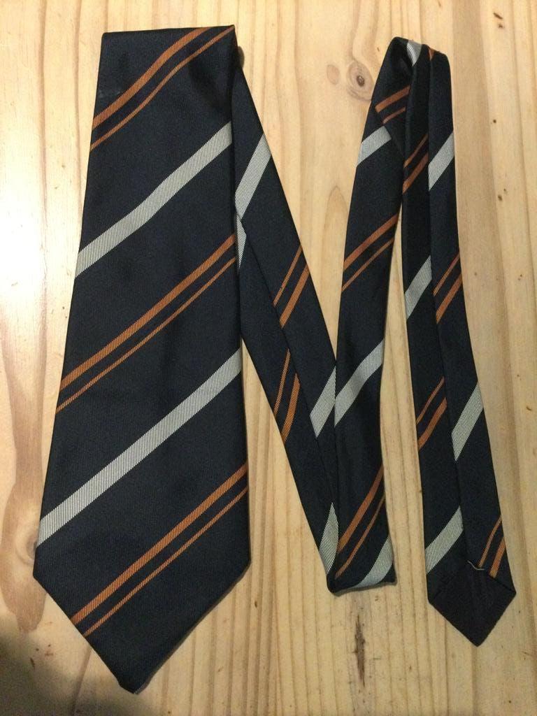 Vintage stropdas HARPAGNAN, Kleding | Heren, Stropdassen, Overige kleuren, Ophalen of Verzenden, Met patroon, Gedragen