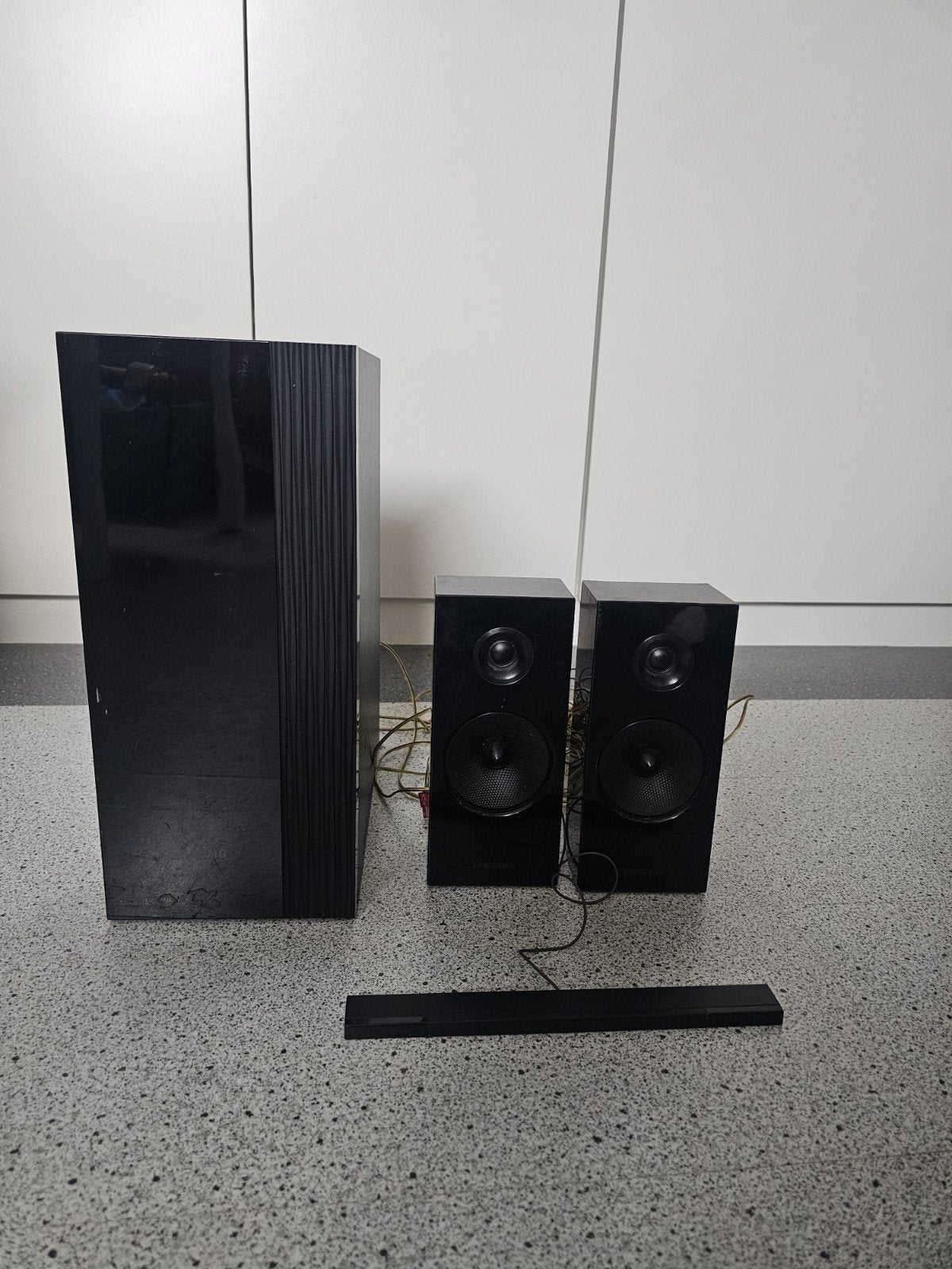 Samsung PS-EW2-1 Subwoofer Speaker Systeem, Gebruikt, Subwoofer, Ophalen of Verzenden, Geschikt voor surround/home cinema