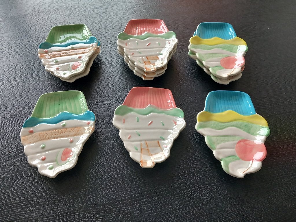 10 LEUKE NIEUWE BORDJES -GEBAKBORDJES VAN HEERDINK, Overige merken, Nieuw, Ophalen of Verzenden, Bord(en)