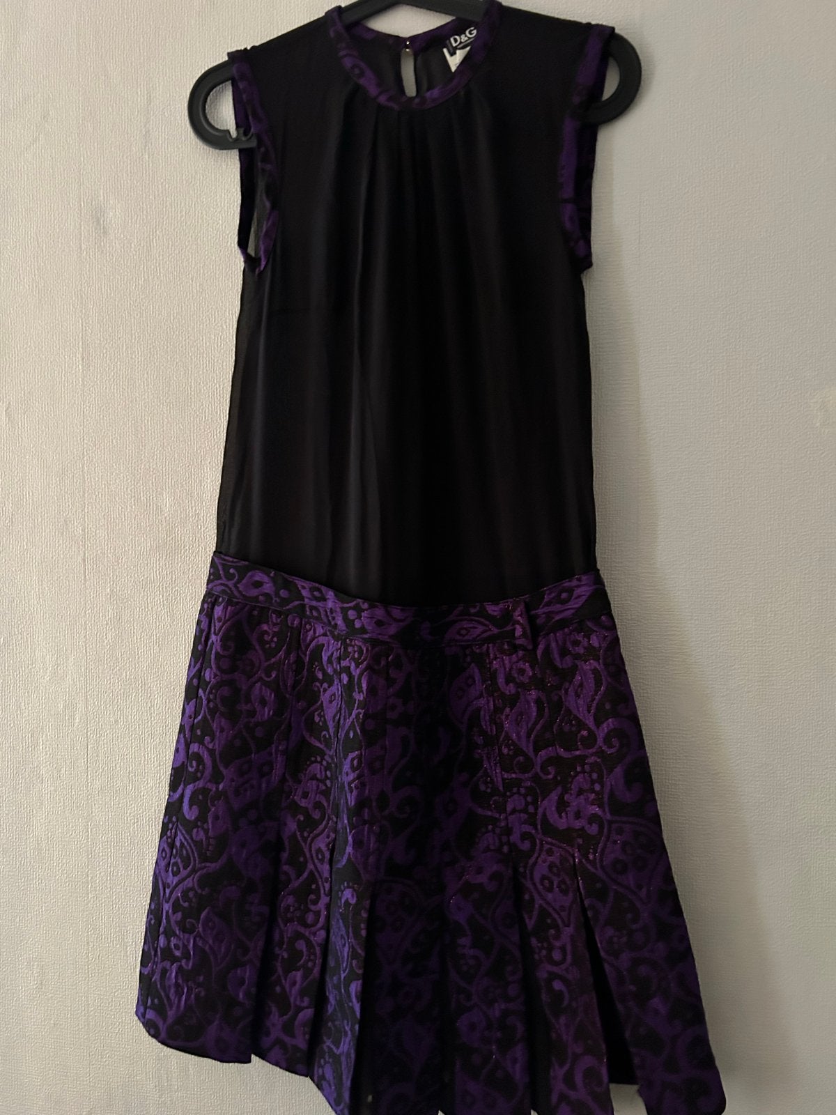 Dolce & Gabbana jurk maat 36 S Italiaanse designer, Ophalen of Verzenden, Zo goed als nieuw, Maat 36 (S), Zwart