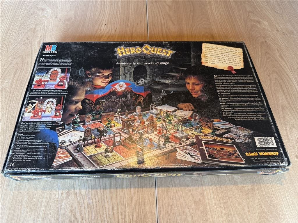 Heroquest voor onderdelen - S7282, Hobby en Vrije tijd, Ophalen of Verzenden, Zo goed als nieuw