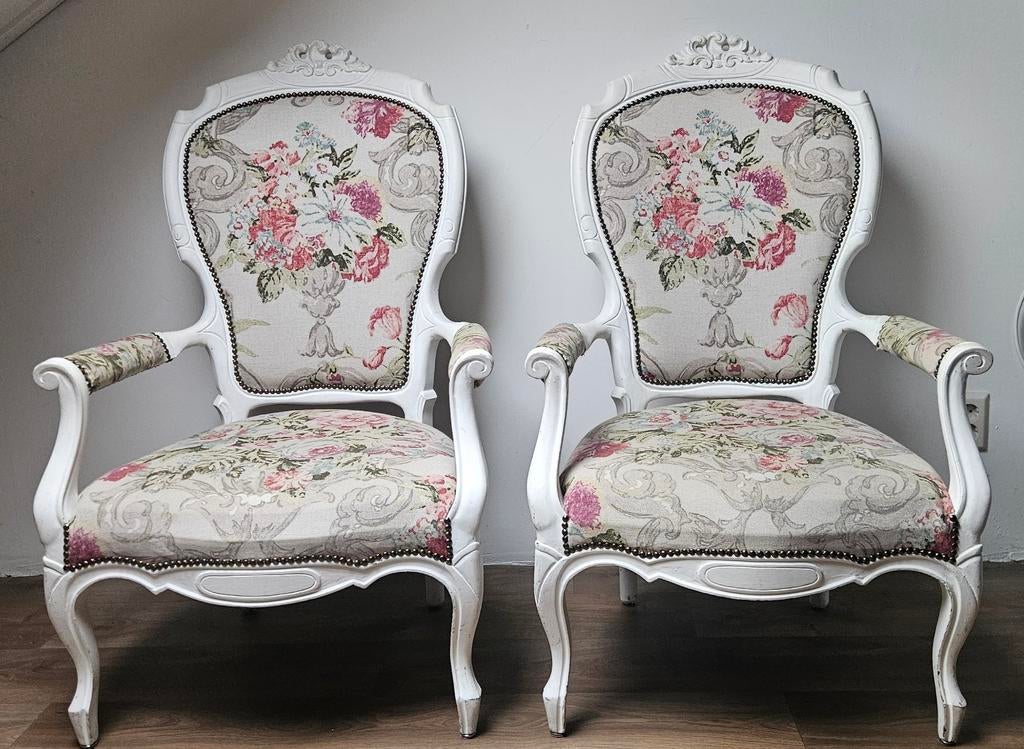 Mooie gerestaureerde Brocante stoelen, Ophalen