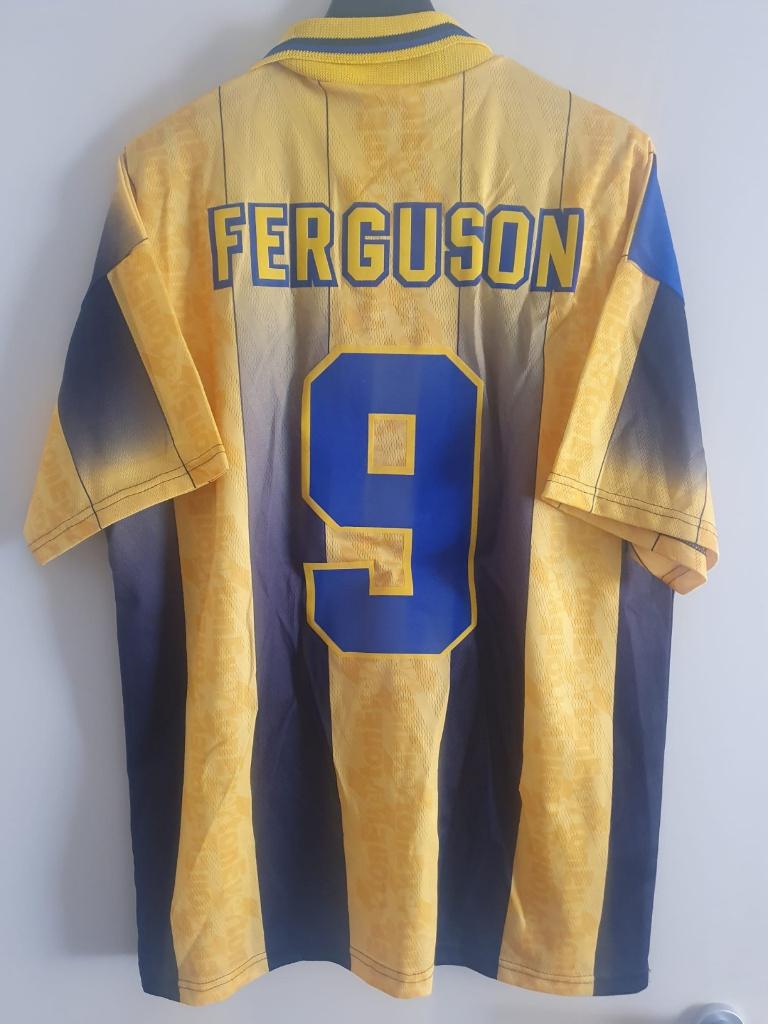 Voetbal shirt Everton 1996 1998 Duncan Ferguson maat L, Verzenden, Zo goed als nieuw, Buitenlandse clubs, Shirt
