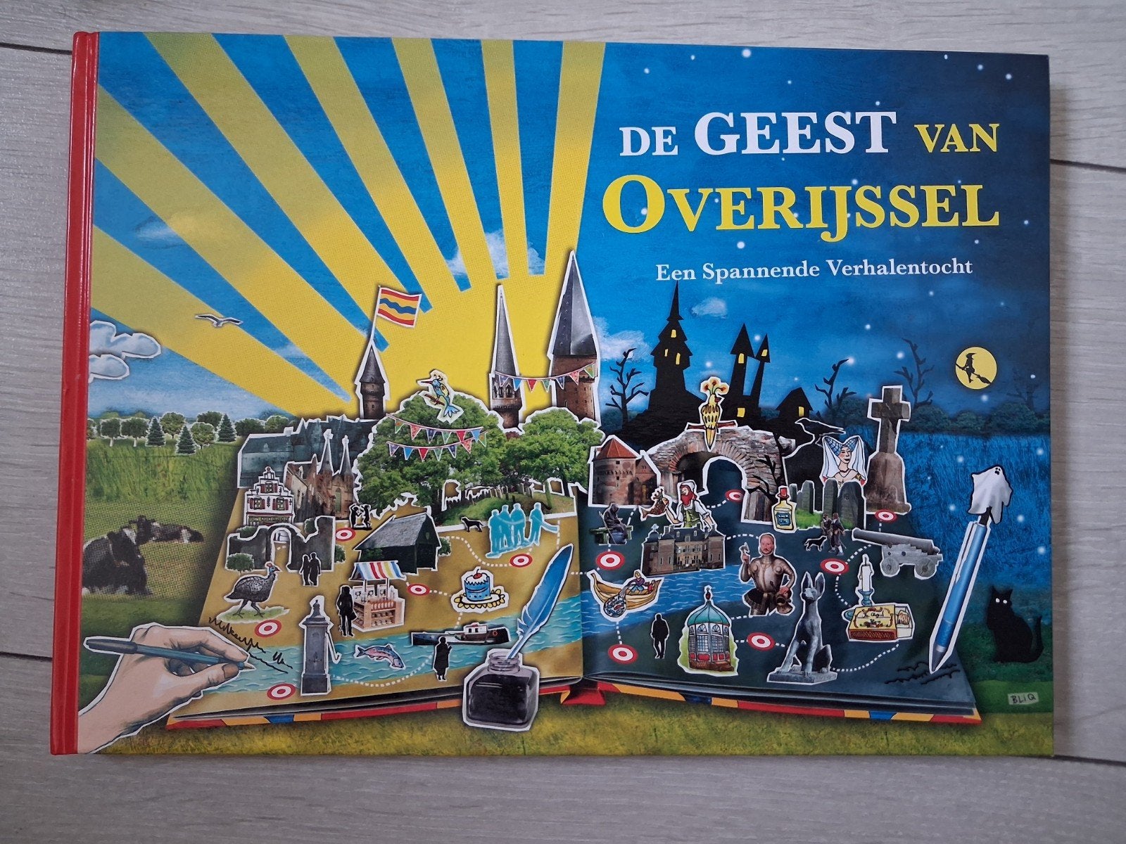 De Geest van Overijssel: Een Spannende Verhalentocht, Boeken, Ophalen of Verzenden, Zo goed als nieuw, Onbekend, Nederland